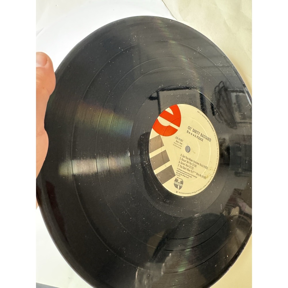 OL' DIRTY BASTARD "N***GA PLEASE" 1999 VINYL LP PROMO Near MINT - Picture 8 of 9